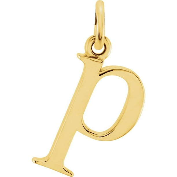14K Yellow Goldc Lowercase Initial Pendant 14K Yellow Goldc Lowercase Initial Pendant